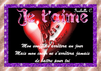 Mon coeur battera pour toi pour toute l'�ternit�